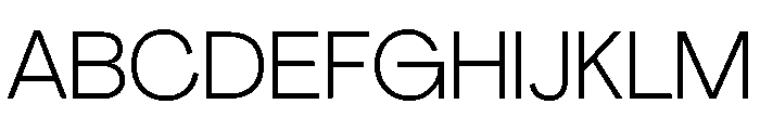 Agrandir Normal Variable 3 Font UPPERCASE