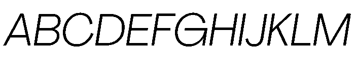 Agrandir Normal Variable 4 Font UPPERCASE