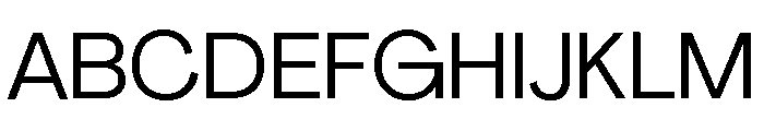 Agrandir Normal Variable 5 Font UPPERCASE