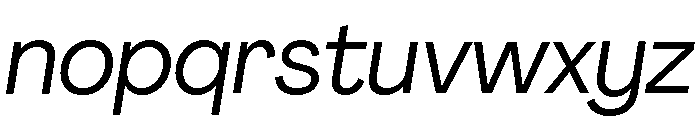 Agrandir Normal Variable 6 Font LOWERCASE