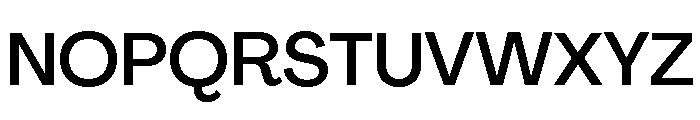 Agrandir Normal Variable 7 Font UPPERCASE