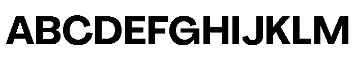 Agrandir Normal Variable 9 Font UPPERCASE
