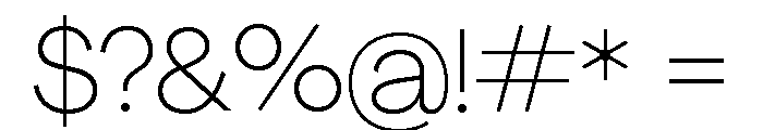Agrandir Normal Variable Font OTHER CHARS