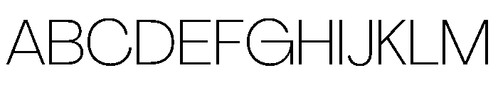 Agrandir Normal Variable Font UPPERCASE