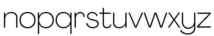 Agrandir Normal Variable Font LOWERCASE