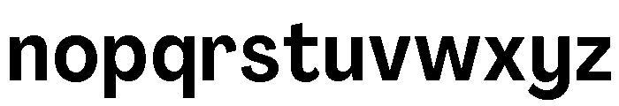 Agrandir Text Variable 3 Font LOWERCASE