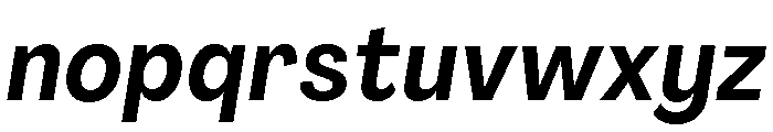 Agrandir Text Variable 4 Font LOWERCASE
