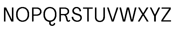 Agrandir Text Font UPPERCASE
