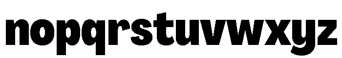 Agrandir Tight Heavy Font LOWERCASE