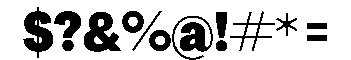 Agrandir Tight Variable 11 Font OTHER CHARS