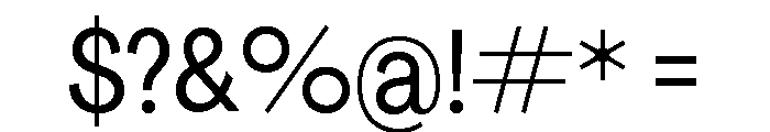 Agrandir Tight Variable 5 Font OTHER CHARS