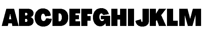 Agrandir Variable 11 Font UPPERCASE