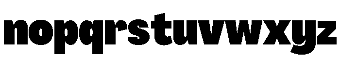 Agrandir Variable 11 Font LOWERCASE