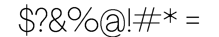 Agrandir Variable 13 Font OTHER CHARS