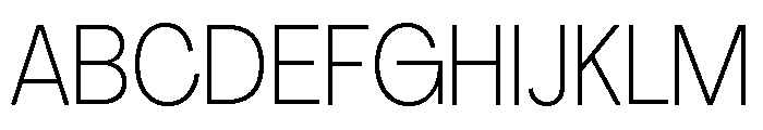 Agrandir Variable 13 Font UPPERCASE