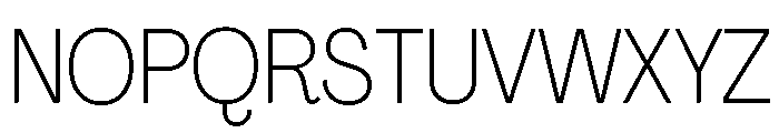 Agrandir Variable 13 Font UPPERCASE