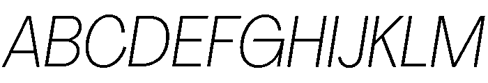 Agrandir Variable 14 Font UPPERCASE