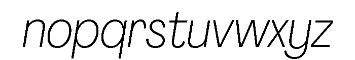Agrandir Variable 14 Font LOWERCASE