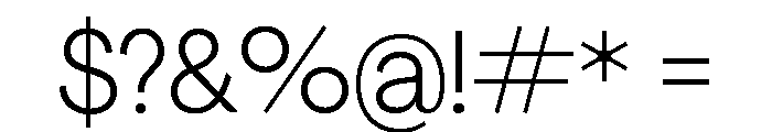 Agrandir Variable 15 Font OTHER CHARS