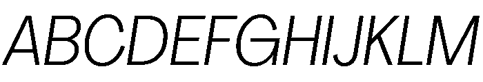 Agrandir Variable 16 Font UPPERCASE