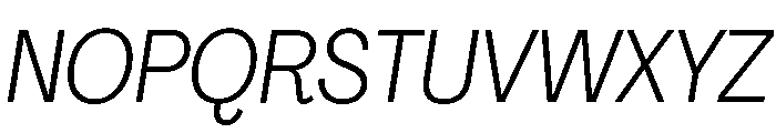 Agrandir Variable 16 Font UPPERCASE