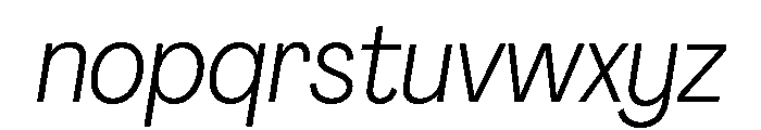 Agrandir Variable 16 Font LOWERCASE