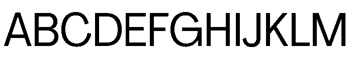 Agrandir Variable 17 Font UPPERCASE