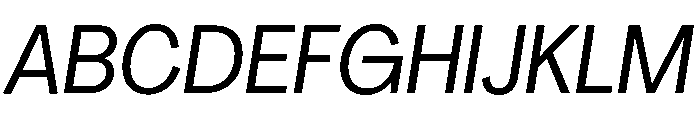 Agrandir Variable 18 Font UPPERCASE