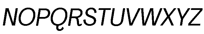 Agrandir Variable 18 Font UPPERCASE