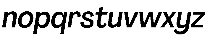 Agrandir Variable 20 Font LOWERCASE