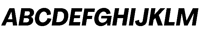 Agrandir Variable 22 Font UPPERCASE