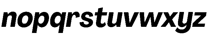 Agrandir Variable 22 Font LOWERCASE
