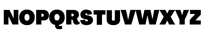Agrandir Variable 23 Font UPPERCASE