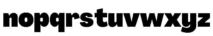 Agrandir Variable 23 Font LOWERCASE