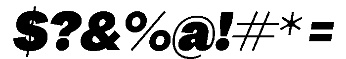 Agrandir Variable 24 Font OTHER CHARS