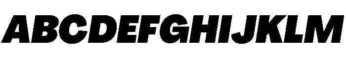 Agrandir Variable 24 Font UPPERCASE