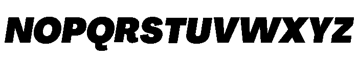 Agrandir Variable 24 Font UPPERCASE