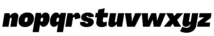 Agrandir Variable 24 Font LOWERCASE