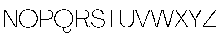 Agrandir Variable 25 Font UPPERCASE