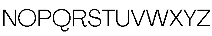 Agrandir Variable 27 Font UPPERCASE