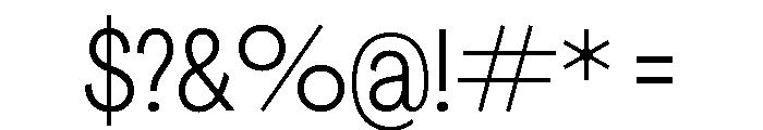 Agrandir Variable 3 Font OTHER CHARS