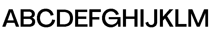 Agrandir Variable 31 Font UPPERCASE