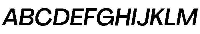 Agrandir Variable 32 Font UPPERCASE