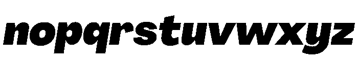 Agrandir Variable 36 Font LOWERCASE