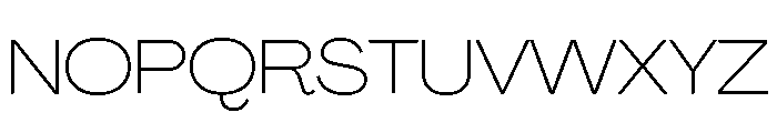 Agrandir Variable 37 Font UPPERCASE