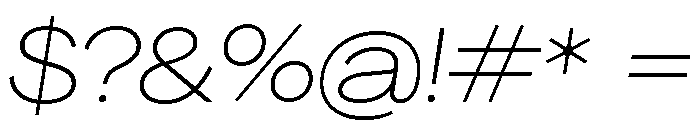 Agrandir Variable 38 Font OTHER CHARS
