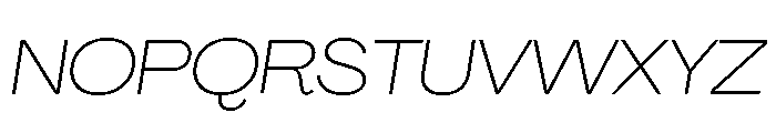 Agrandir Variable 38 Font UPPERCASE