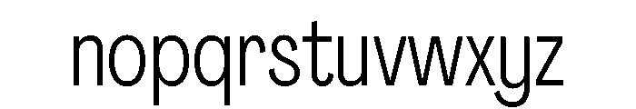 Agrandir Variable 3 Font LOWERCASE