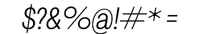 Agrandir Variable 4 Font OTHER CHARS