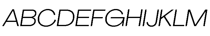Agrandir Variable 40 Font UPPERCASE